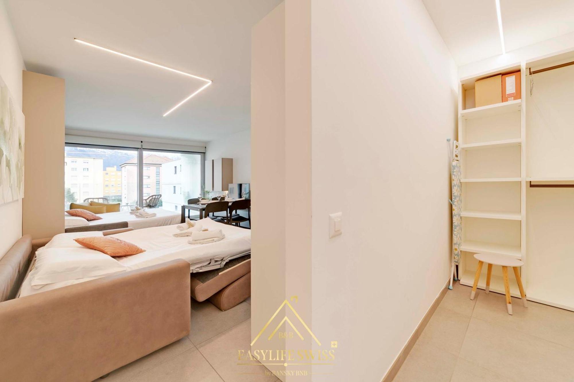 Rame Loft Per 4 Persone A Bellinzona -By Easylife Swiss Exterior foto